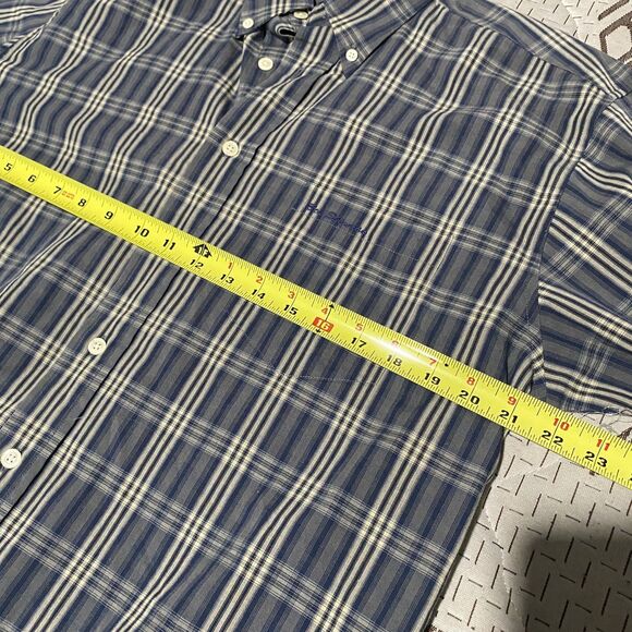 Vintage Ben Sherman Plaid Long Sleeve Casual Button Down Men's Shirt Medium - Picture 6 of 8